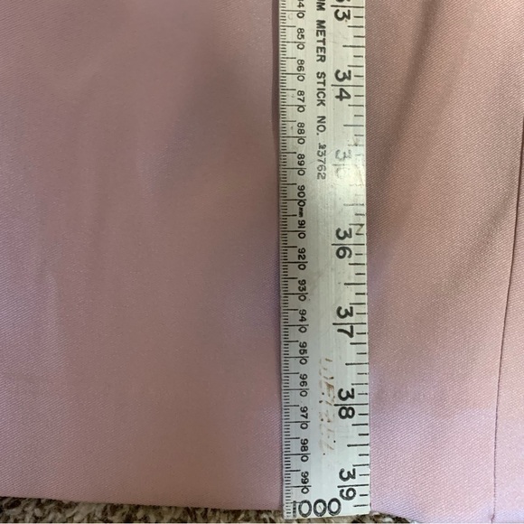 Bagley Mischka Belle Heidi V-Neck Pink Ruffle front cocktail dress. Size 10‎ - Picture 9 of 9